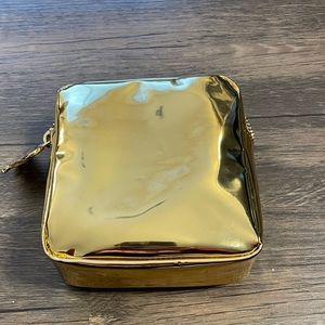 Stoney Clover Lane gold mini pouch